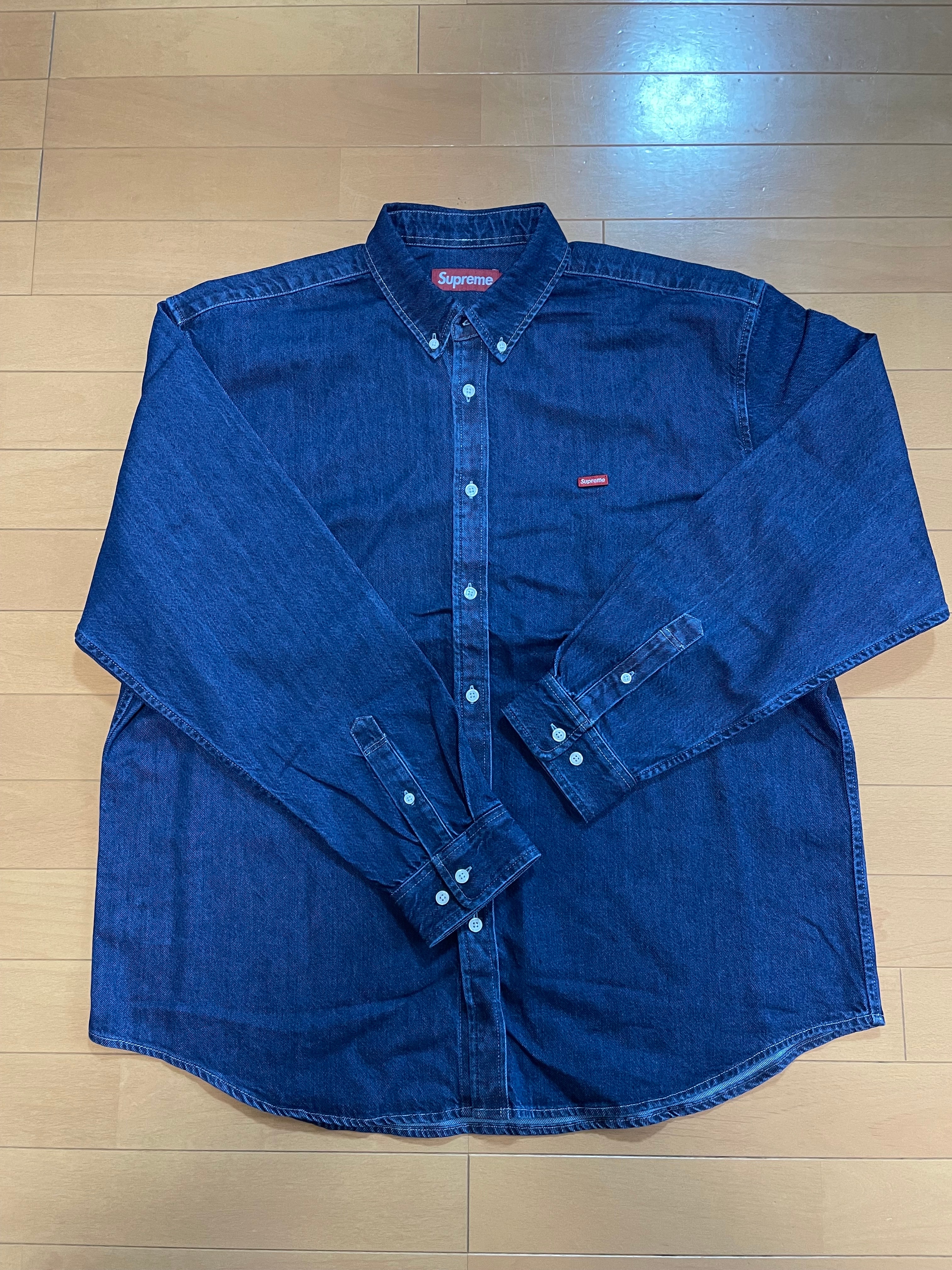 Supreme Small Box Denim Shirt (25FW) "Indigo"