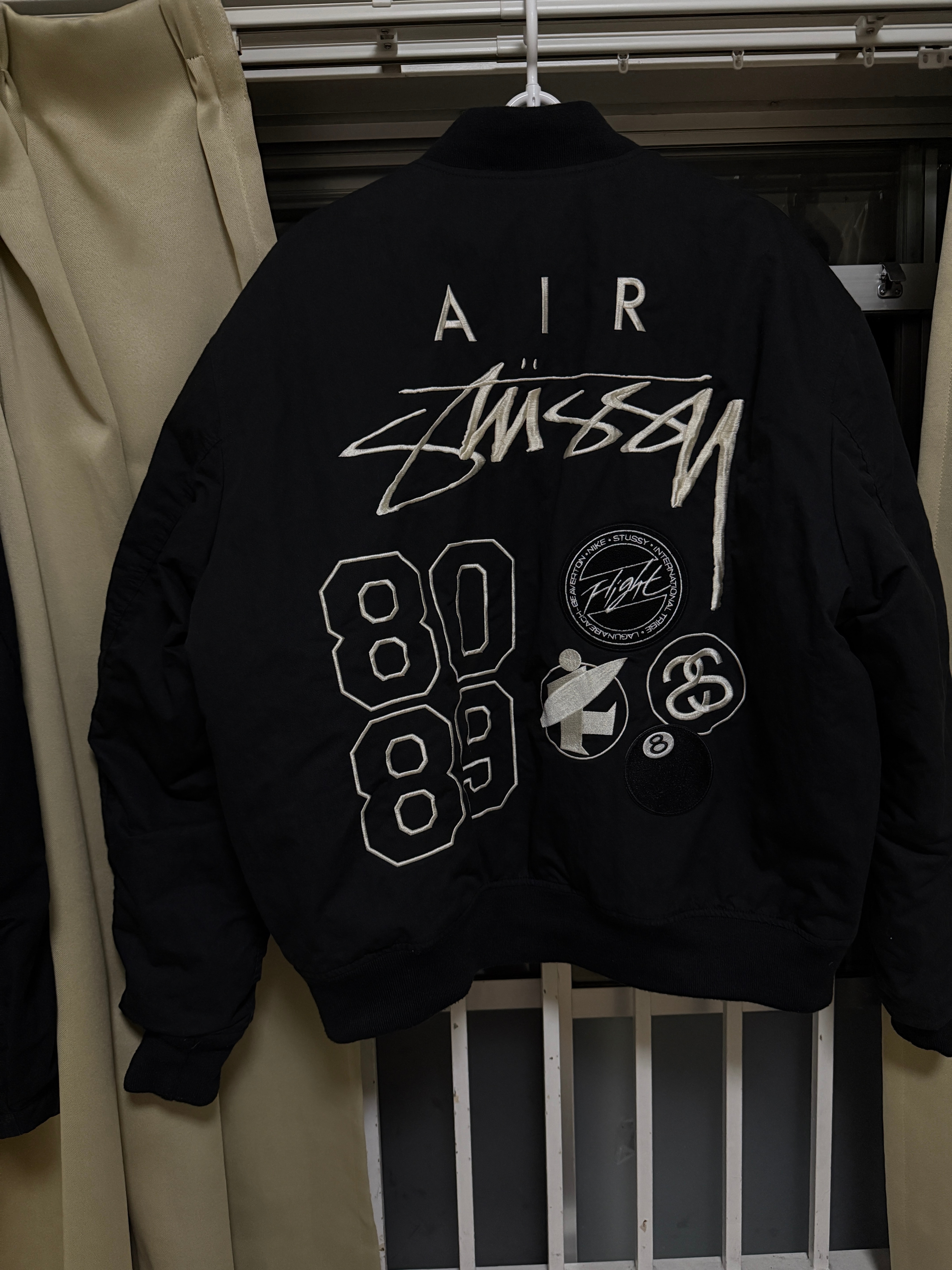 Nike x Stussy Reversible Jacket "Black"