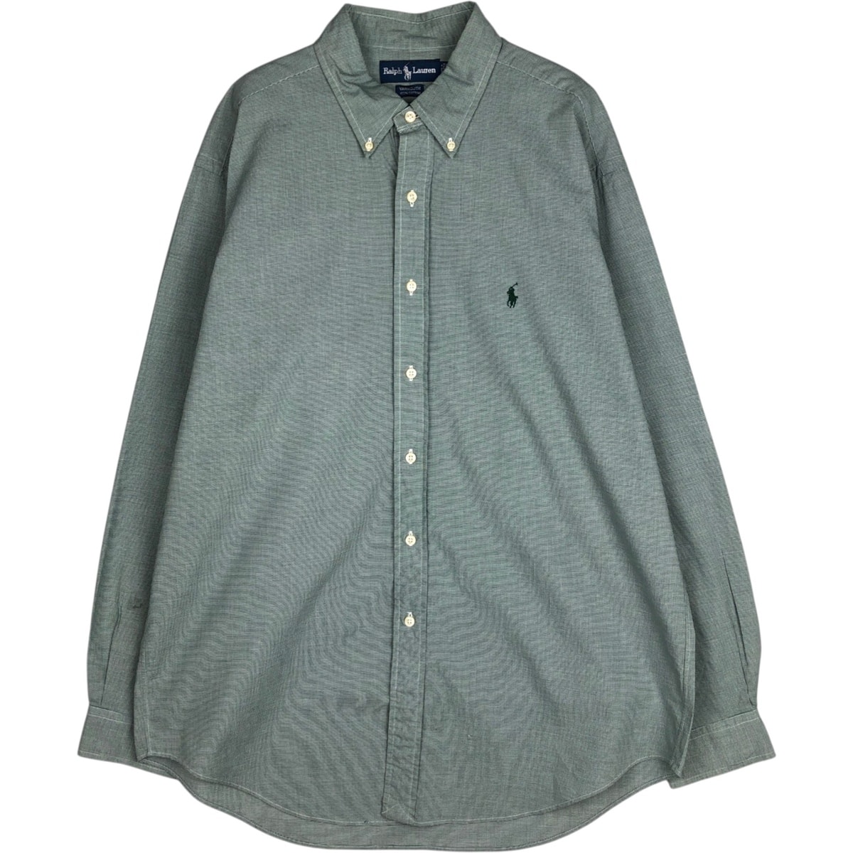 古着 ラルフローレン Ralph Lauren YARMOUTH 長袖 ボタンダウンチェックシャツ メンズL相当/eaa629037