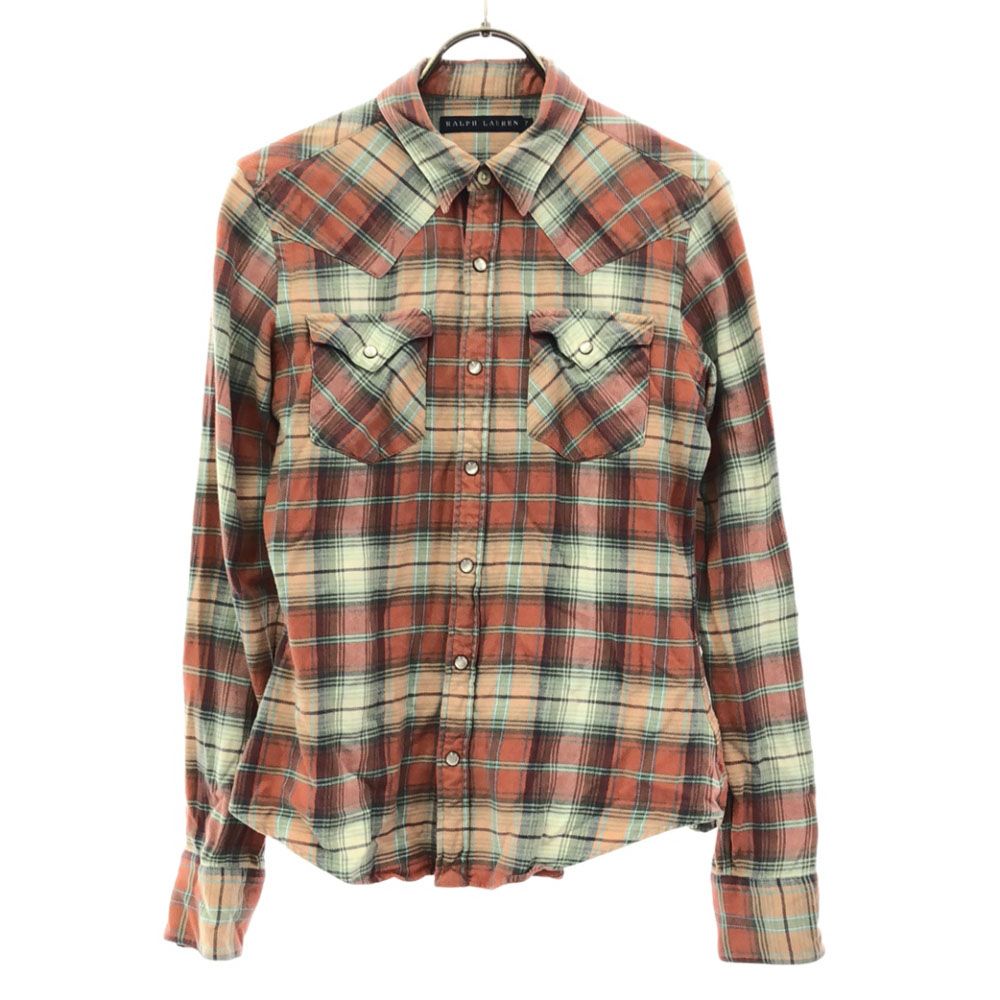 RALPH LAUREN 長袖 ウエスタンシャツ