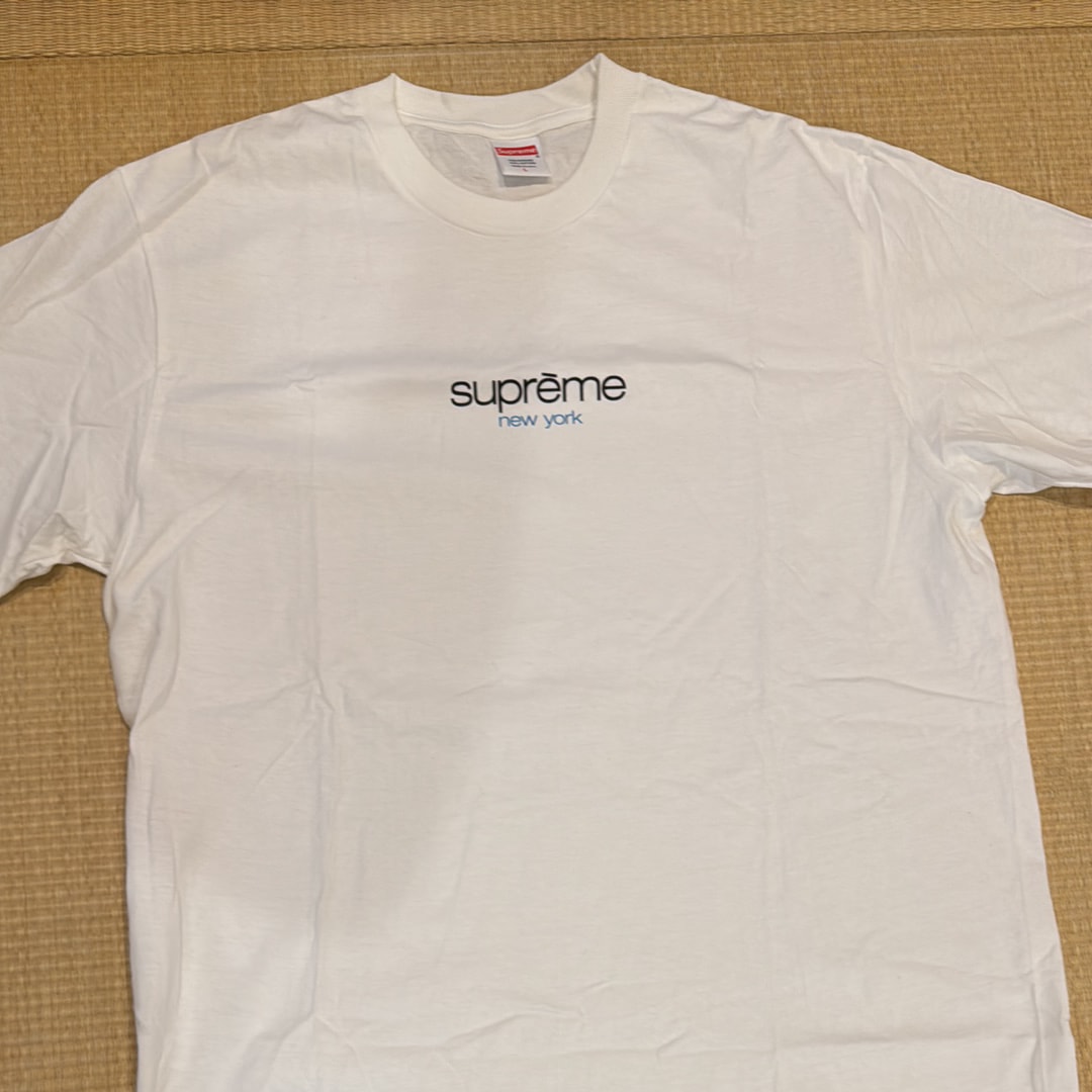 Supreme Classic Logo Tee "White"