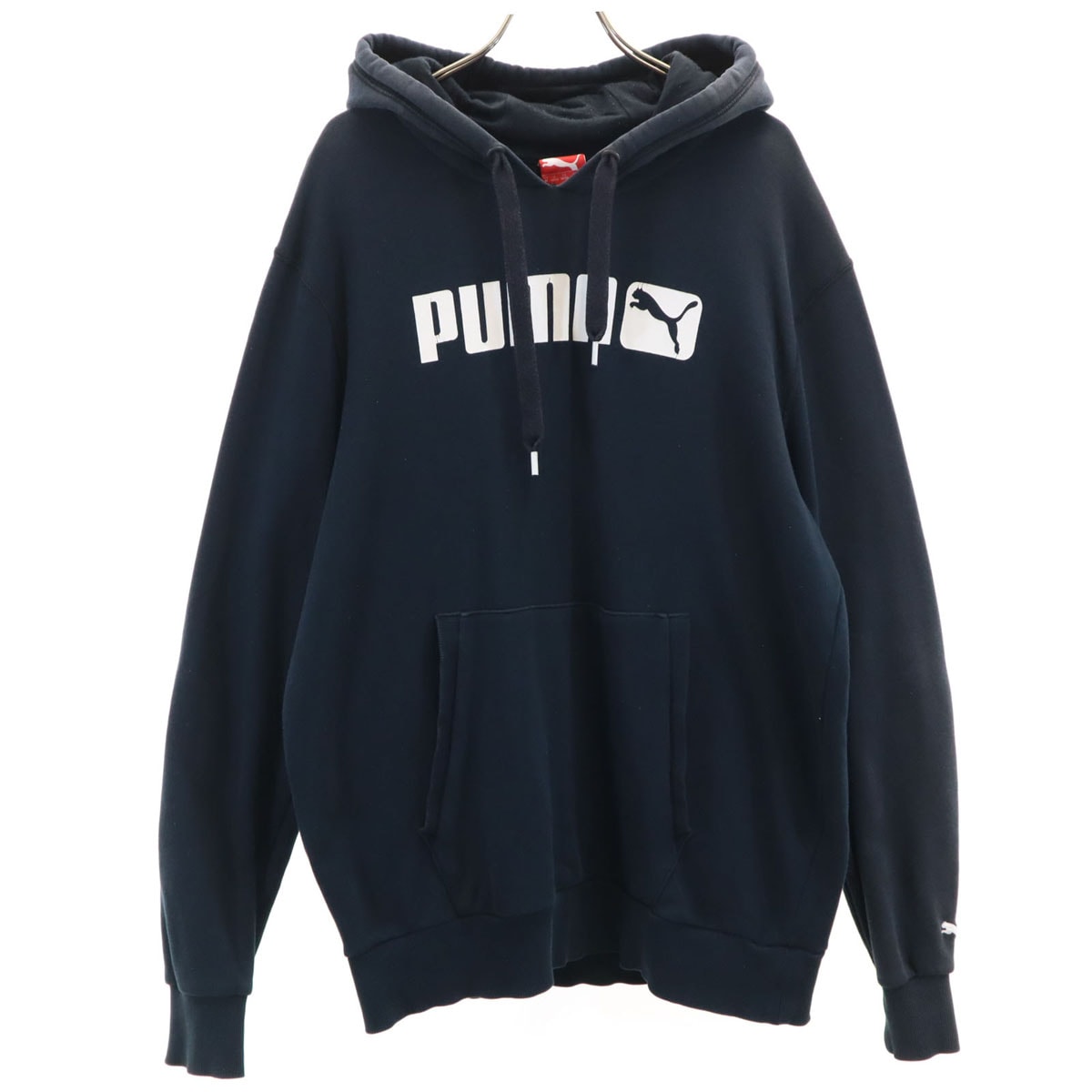 PUMA プーマ 長袖 スウェットパーカー M ネイビー