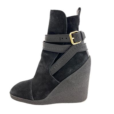 ルイヴィトン LOUIS VUITTON ブーツ 15年 ブラック