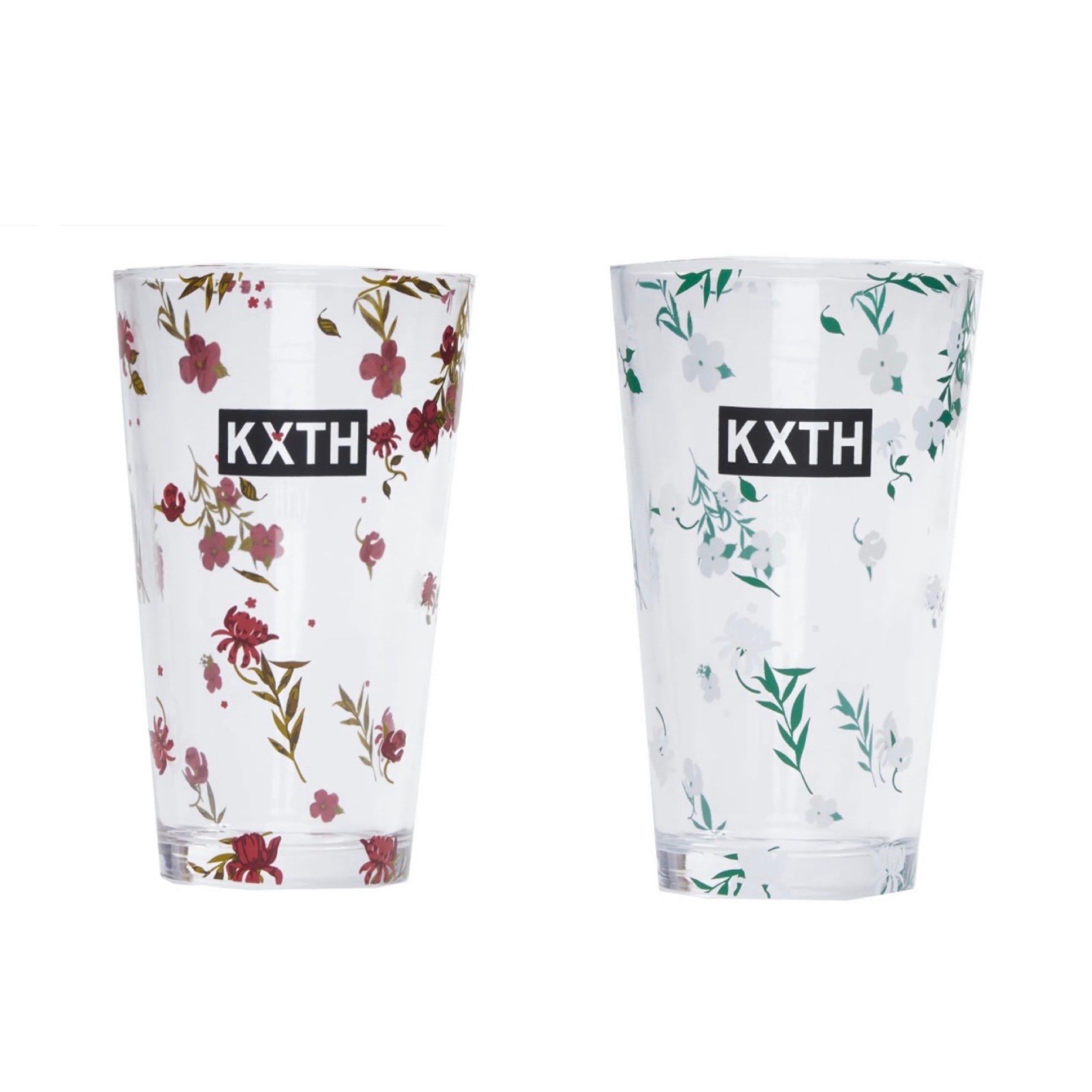 Kith Summer Floral Pint Glass "Pyre"