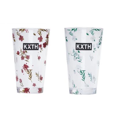 Kith Summer Floral Pint Glass "Pyre"