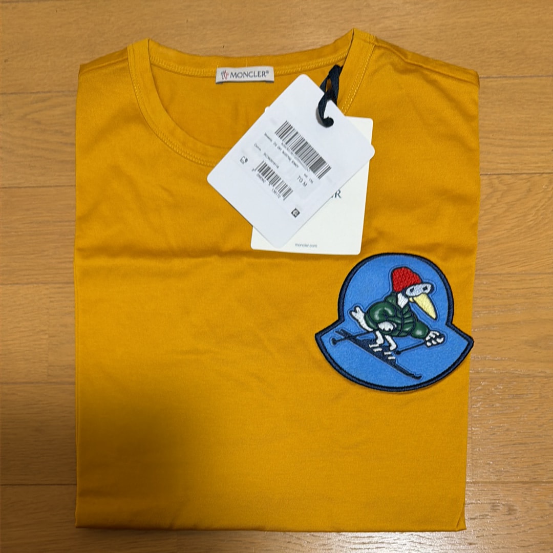 MONCLER★18/19秋冬 立体スキーコミックTシャツ