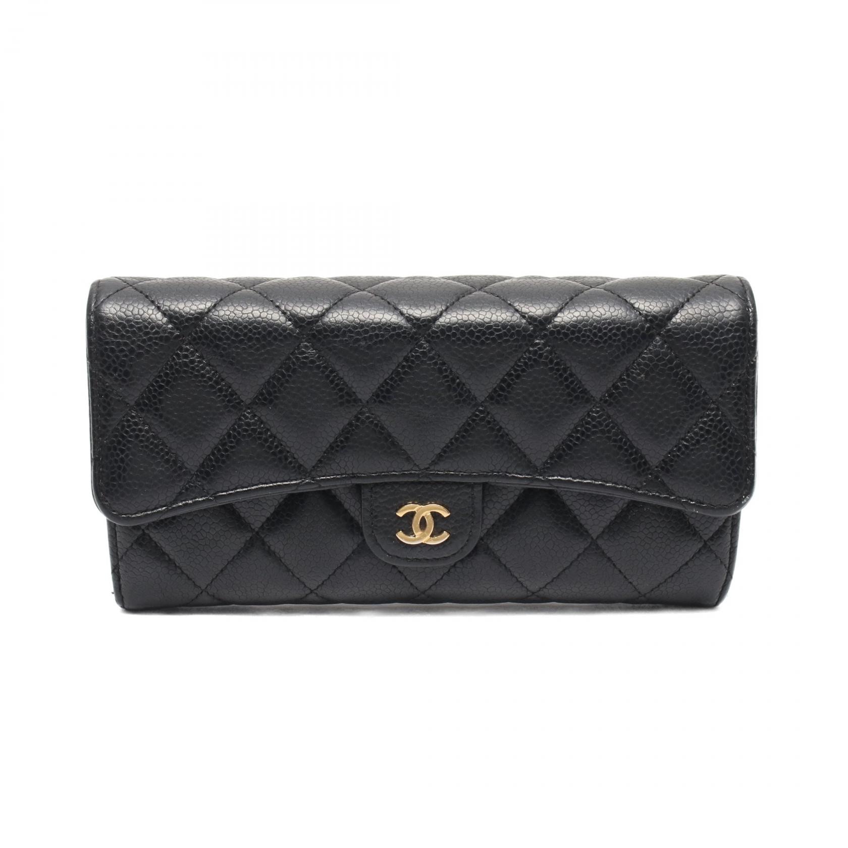 C (やや傷や汚れあり)】☆最終価格☆SALE【6db1459】シャネル 長財布