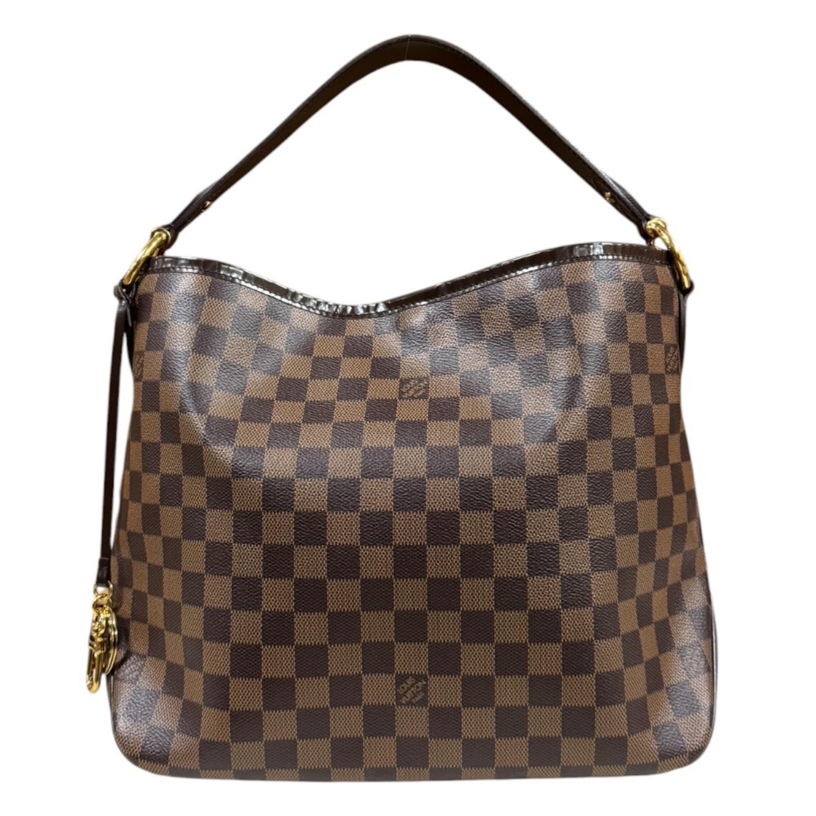 ルイヴィトン ディライトフルPM ダミエ ショルダーバッグ ダミエキャンバス N41459 ブラウン レディース LOUIS VUITTON  中古