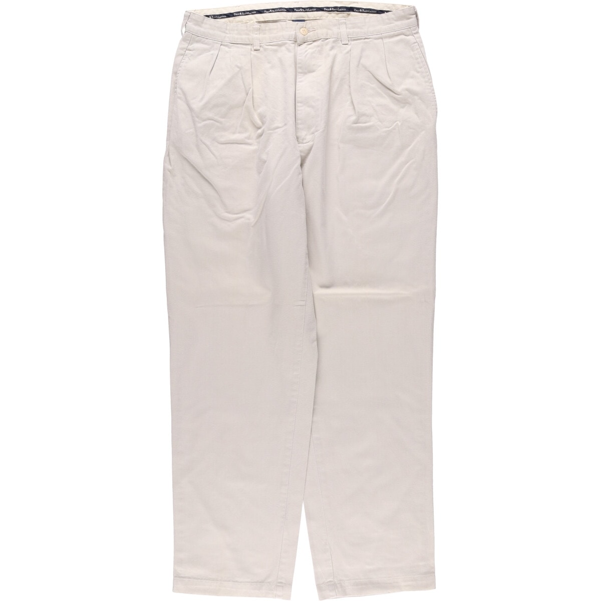 古着 ラルフローレン Ralph Lauren POLO RALPH LAUREN ツータック チノパンツ メンズw35相当/eaa567632