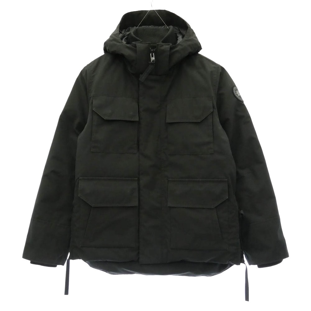 CANADA GOOSE カナダグース 4550MB サザビーリーグタグ MAITLAND PARKA BLACK LABEL ブラックレーベル メイトランド パーカ ダウン ジャケット ブラック系 M【中古】
