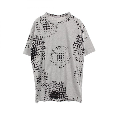 コムデギャルソンオム COMME des GARCONS HOMME ドット 半袖Tシャツ 衣料品 トップス コットン メンズ グレー系 / ブラック系 HK-T005 【中古】