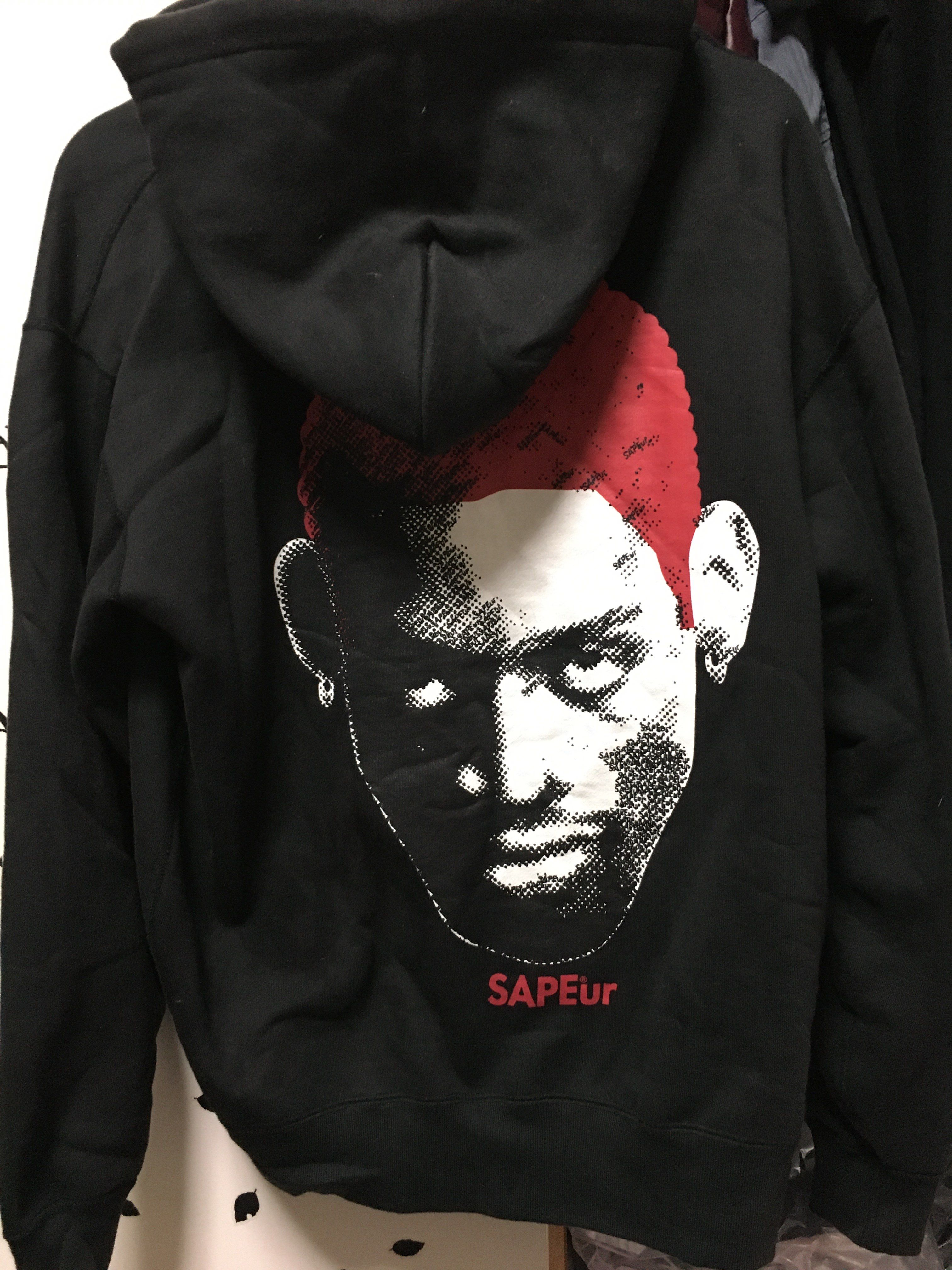 赤 ロッドマン パーカー サプール SAPEur