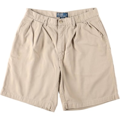 古着 ラルフローレン Ralph Lauren POLO by Ralph Lauren TYLER SHORT ツータック チノショーツ ショートパンツ メンズw33相当/eaa668390