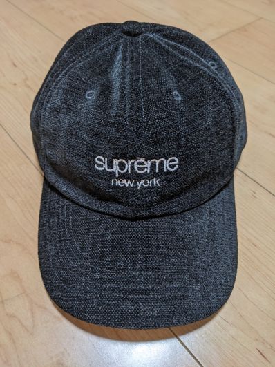 Supreme Chenille 6-Panel "Black"