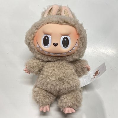 POP MART THE MONSTERS (LABUBU) Exciting Macaron Plush Series TOFFEE