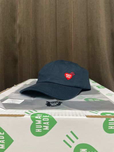 HUMAN MADE 6PANEL TWILL CAP #3 "Navy"