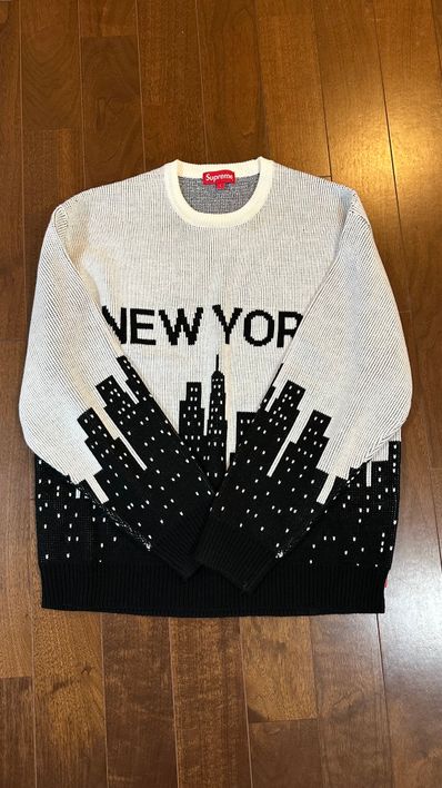 Supreme New York Sweater "White"