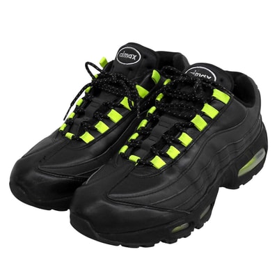 ナイキ AIR MAX 95 BIG BUBBLE SE HRJK BLACK/WHITE-VOLT スニーカー シューズ メンズ ブラック IM8063-010 9.5(US)