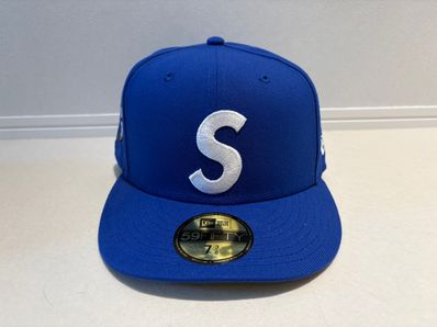 Supreme Screw Ball S Logo New Era "Royal"