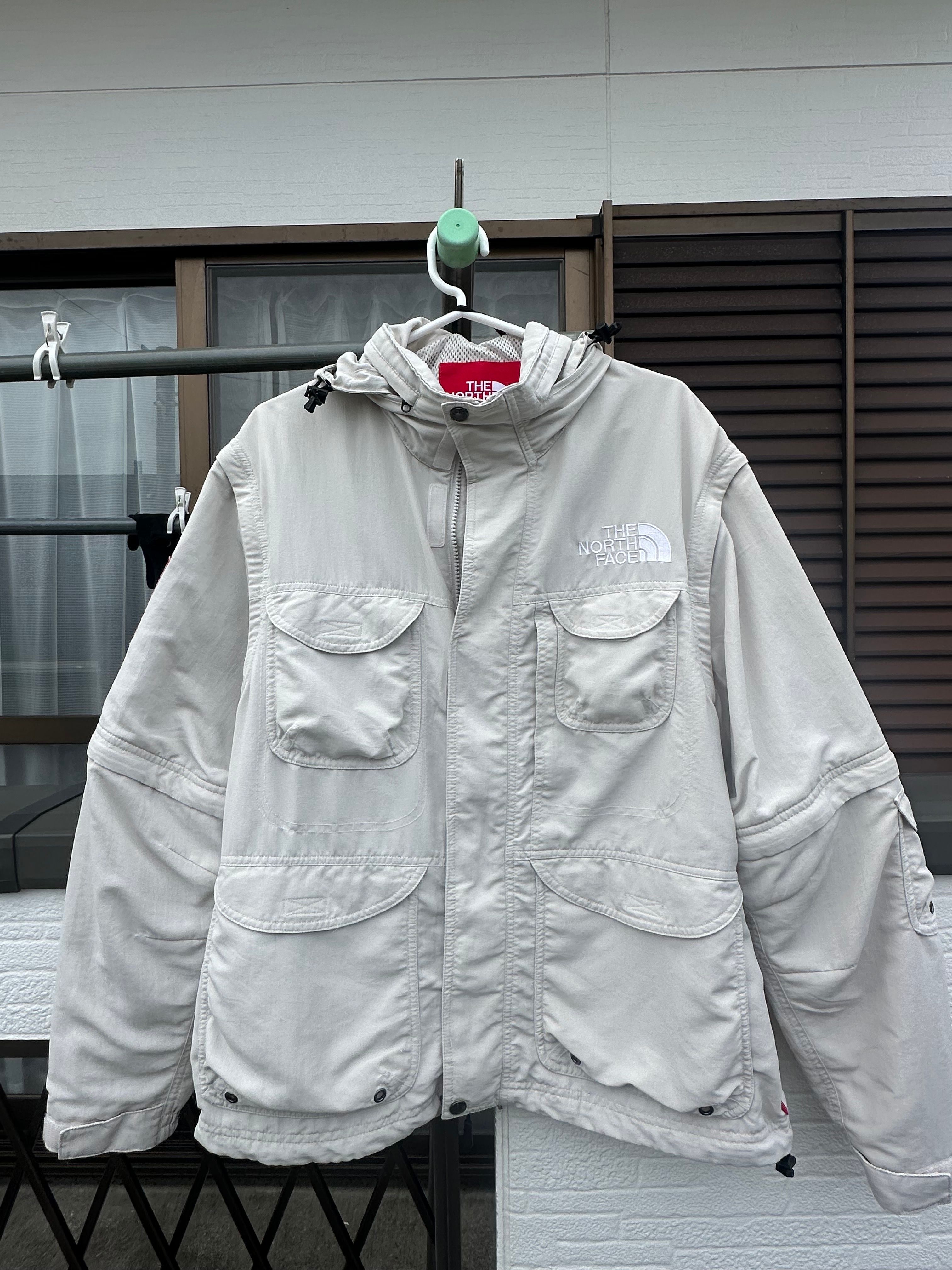 Supreme x The North Face Trekking Convertible Jacket "Moonlight  Ivory"