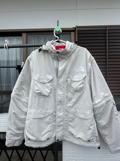 Supreme x The North Face Trekking Convertible Jacket "Moonlight Ivory"