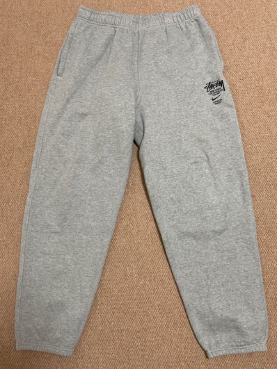 Nike x Stussy International Sweatpants (US Size) "Grey" DC4227-050