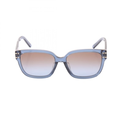 ディオール Dior DiorSignature サングラス 衣料品 プラスチック レディース ブルー系 【中古】