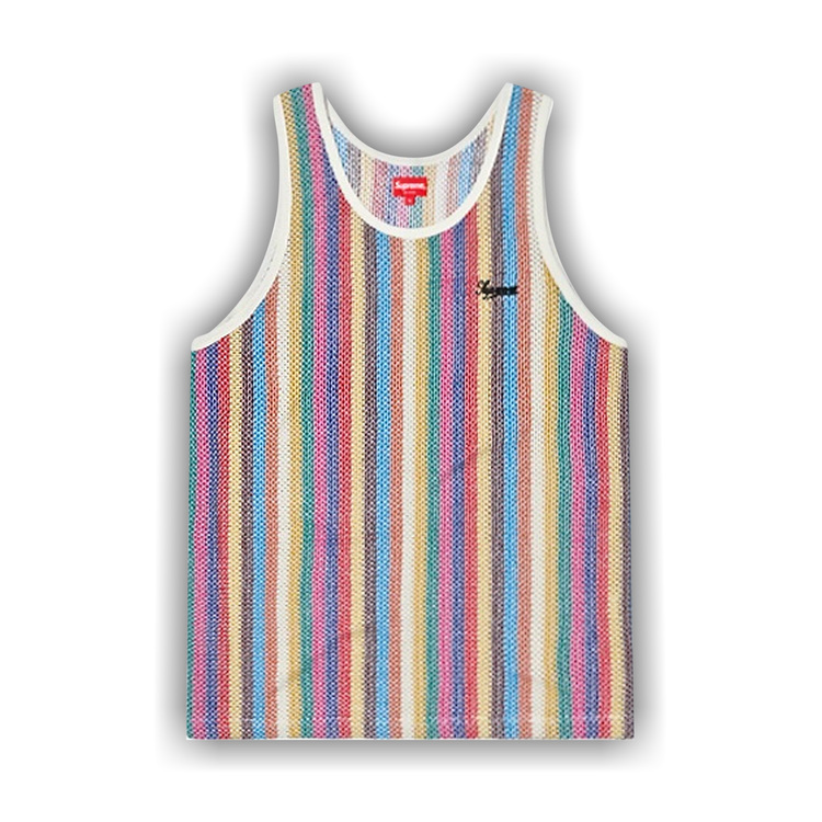 Supreme Knit Stripe Tank Top "Multi"