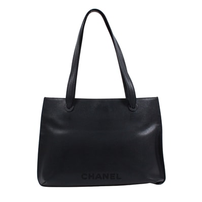 シャネル 刺ロゴトートバッグハンドバッグ レディース