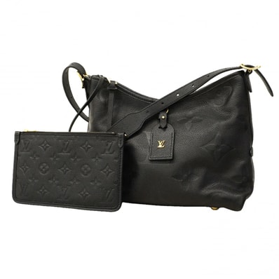 ★最終価格★SALE【6ce6276】ルイヴィトン ショルダーバッグ モノグラム・アンプラント キャリーオールジップNMPM M46288 ノワール【中古】レディース