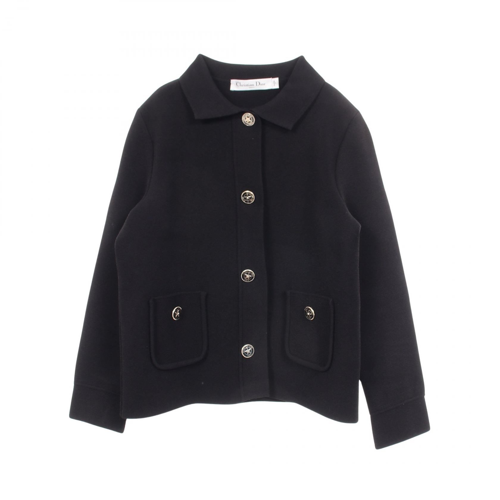 ディオール Dior ニット 衣料品 アウター レーヨン レディース ブラック系 【中古】