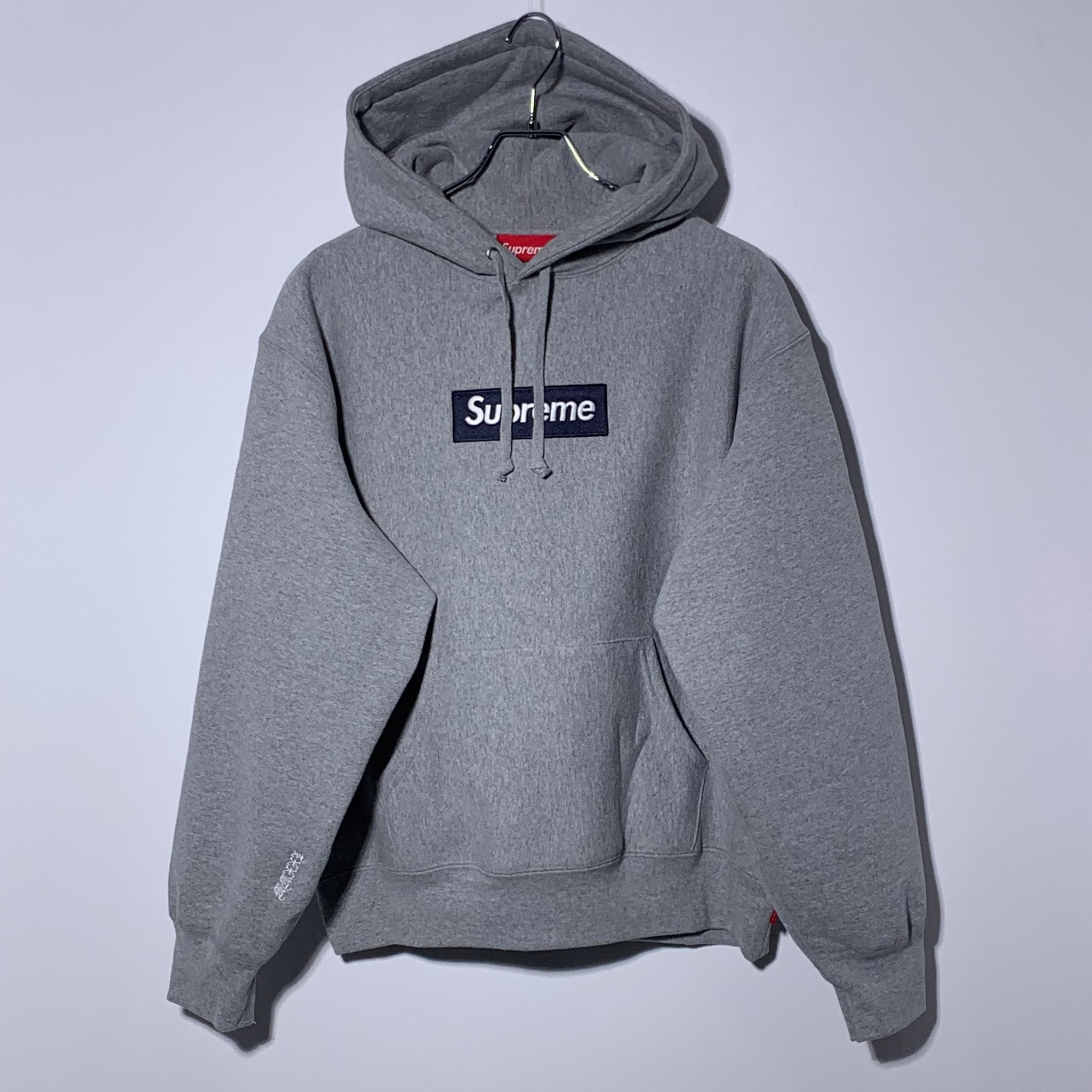 Supreme Box Logo Hooded Sweatshirt (25FW) "Heather Grey"