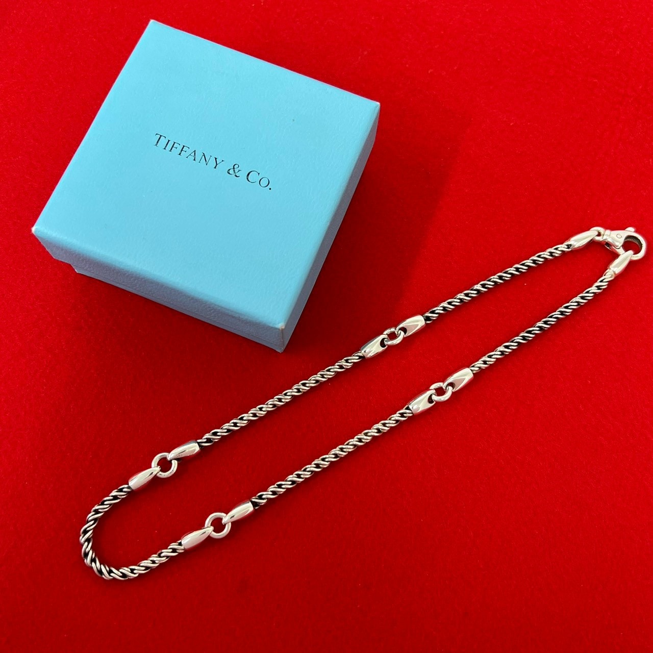 TIFFANY&Co. ティファニー チェーン ネックレス シルバー925 ネックレス シルバー
49682