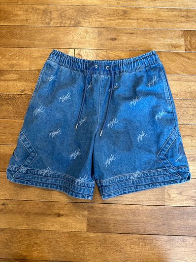 Nike Jordan Allover Print Men's Short Pants "Denim" (Asia Size) FN4652-436