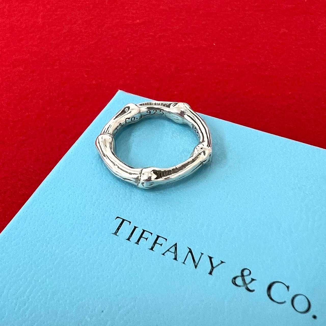 TIFFANY&Co. ティファニー バンブー リング シルバー925 リング・指輪 14号 シルバー
 42-10