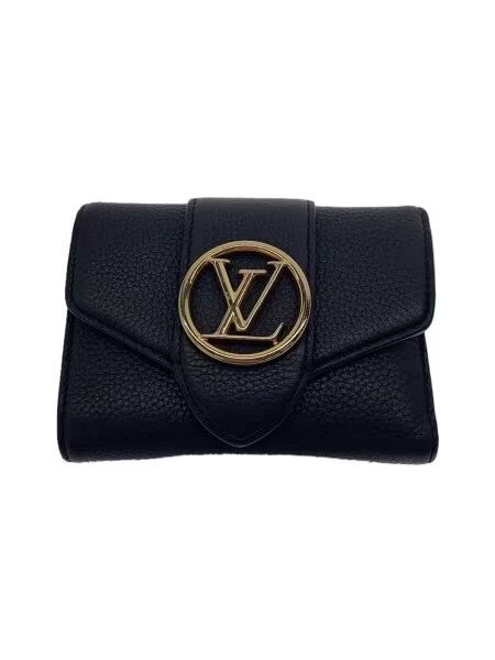 ルイヴィトン ポルトフォイユ・LV ポンヌフ コンパクト "ノワール" M80300