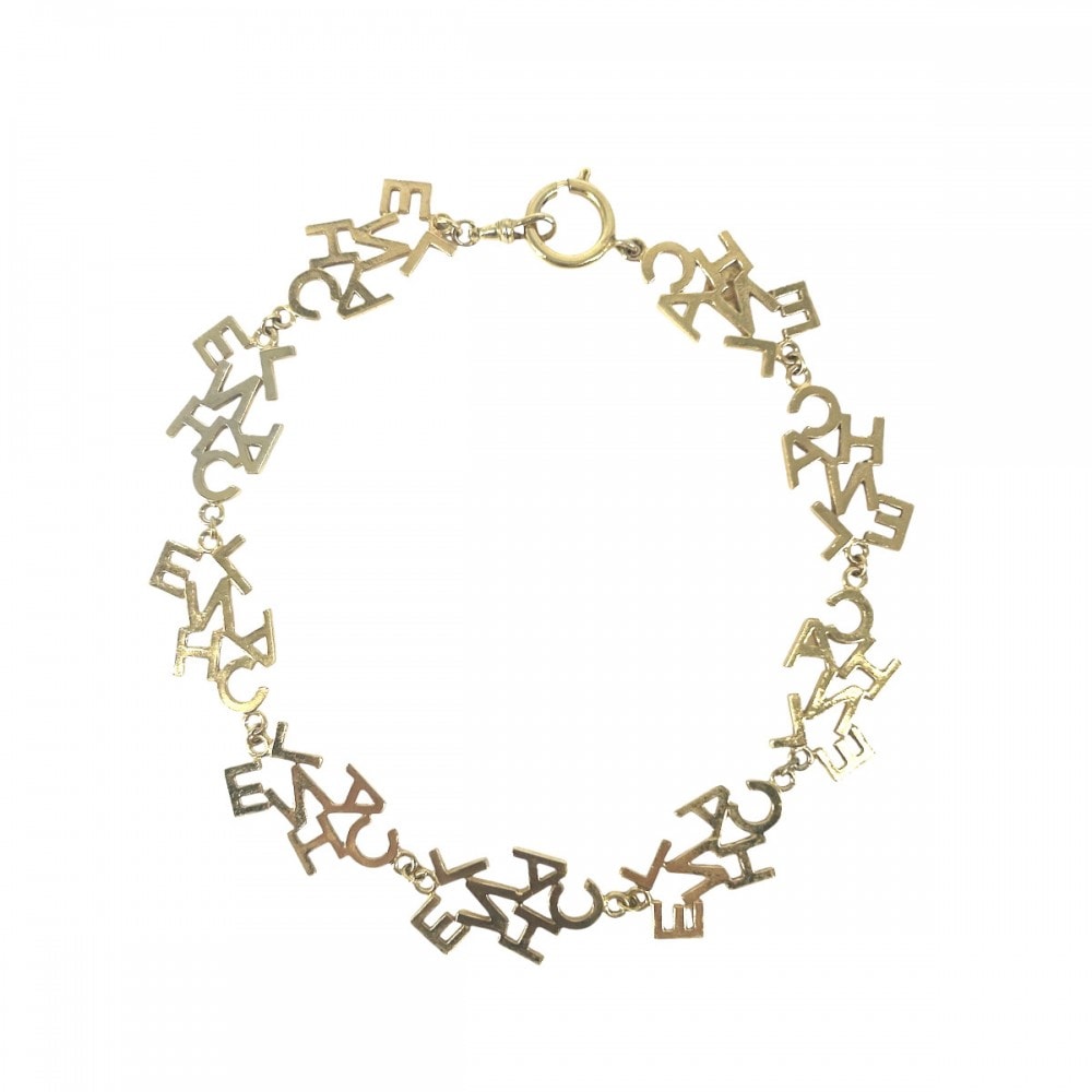 CHANEL シャネル ネックレス ロゴ ヴィンテージ アクセサリー GP    ゴールド レディース 約44.7g【中古品】