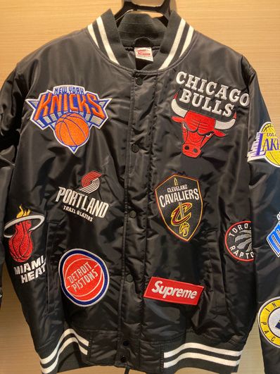 Supreme / Nike®/NBA Teams Warm-Up Jacket "Black"