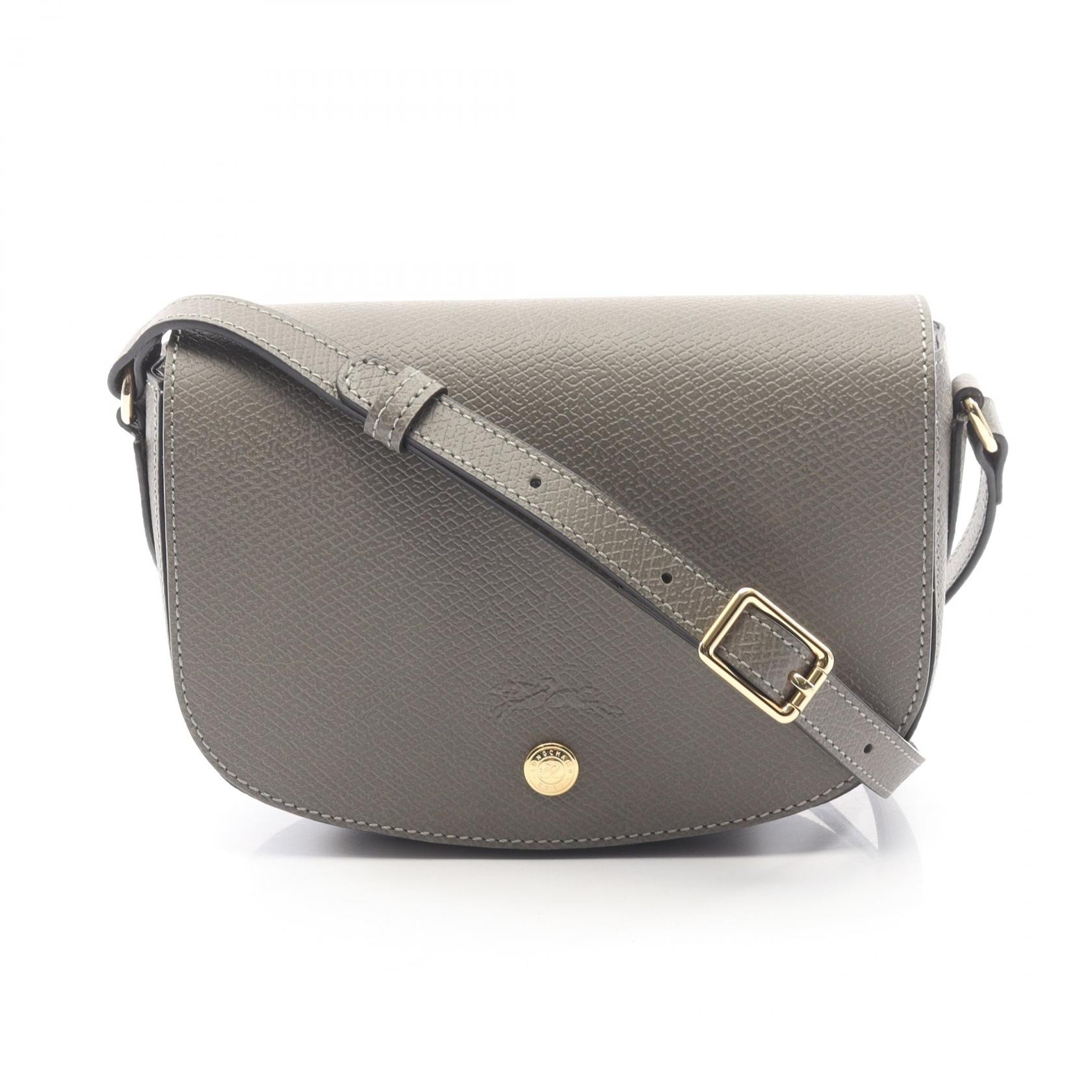 ロンシャン Longchamp EPURE エピュレ S クロスボディバッグ ショルダーバッグ バッグ レザー レディース グレー系 10253HYZP55 【新品】