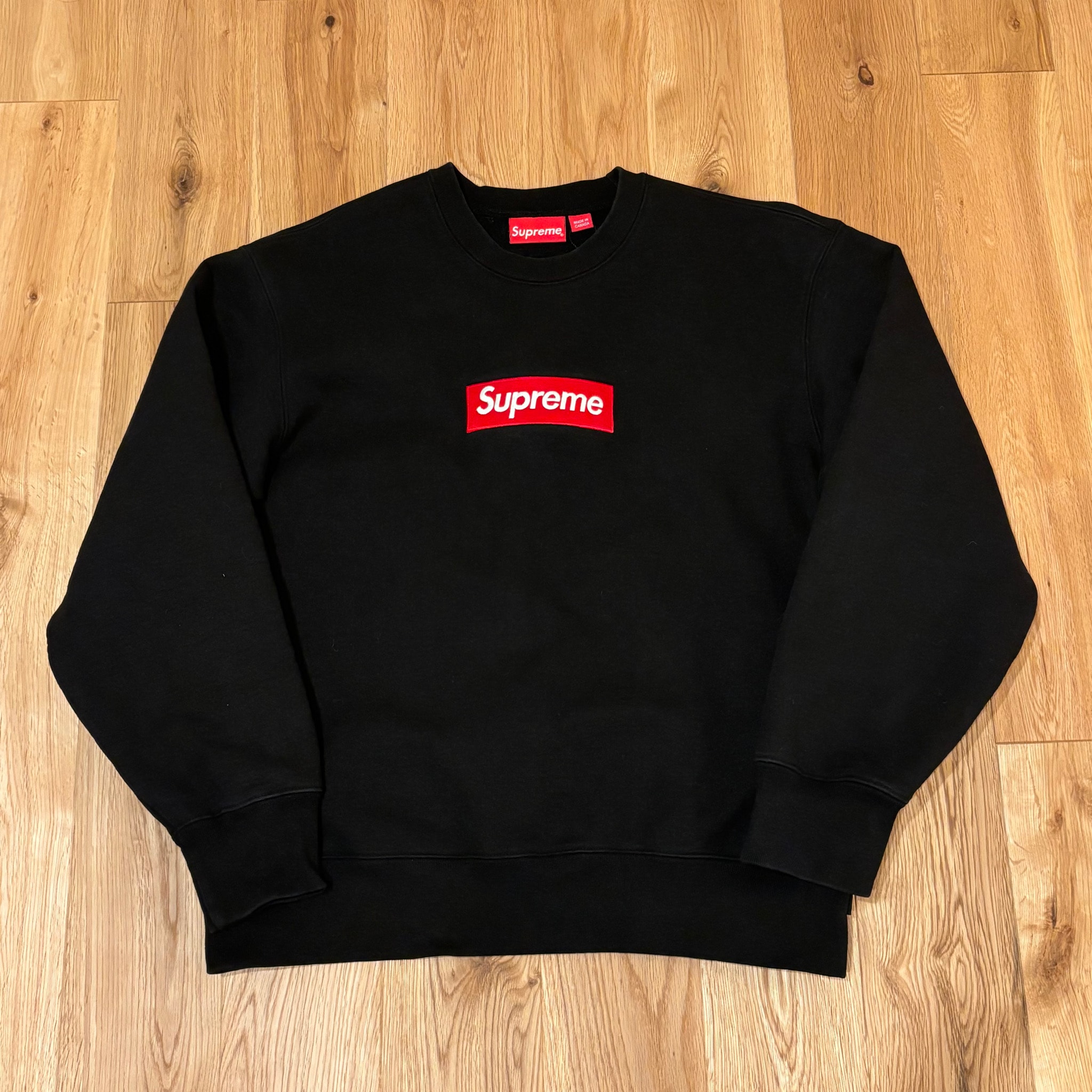 Supreme Box Logo Crewneck "Black" (22FW)