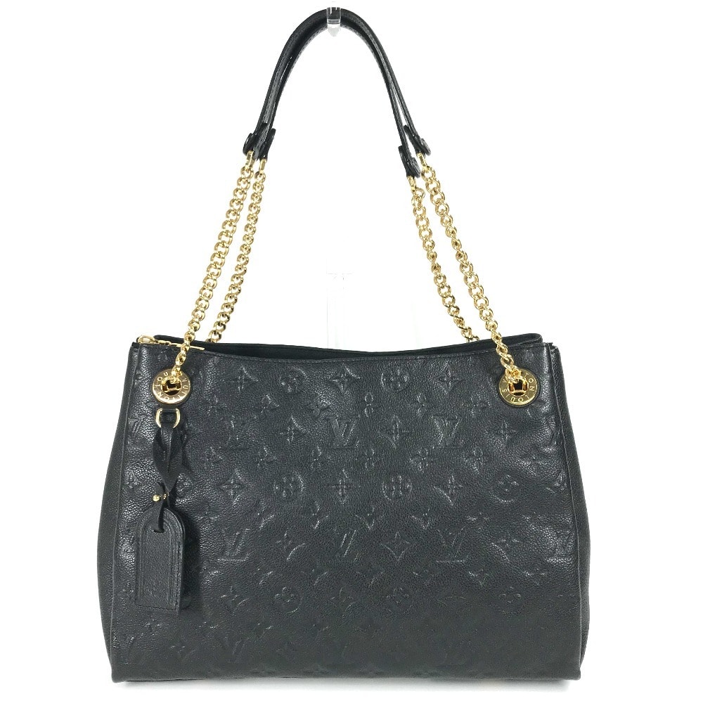 ルイヴィトン LOUIS VUITTON スレンヌMM M43758 モノグラムアンプラント カバン Wチェーンショルダーバッグ トートバッグ ショルダーバッグ モノグラムアンプラントレザー ノワール ブラック