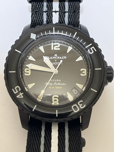 Blancpain x Swatch Bioceramic Scuba Fifty Fathoms Collection "Ocean of Storms"