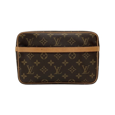 ☆☆LOUIS VUITTON ルイヴィトン モノグラム コンピエーニュ M51847 セカンドバッグ クラッチバッグ 布袋有