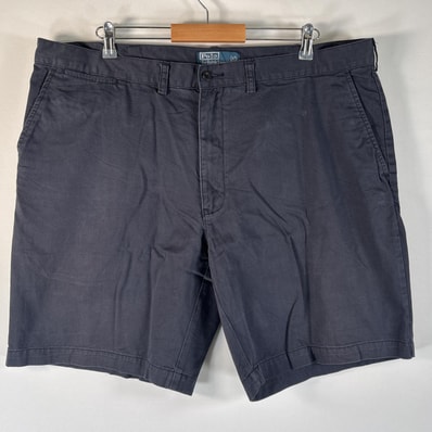 古着 90's/90年代 ポロバイラルフローレン Polo by Ralph Lauren ショートパンツ クラシックポロチノ 短パン 半ズボン w42 ネイビー メンズ