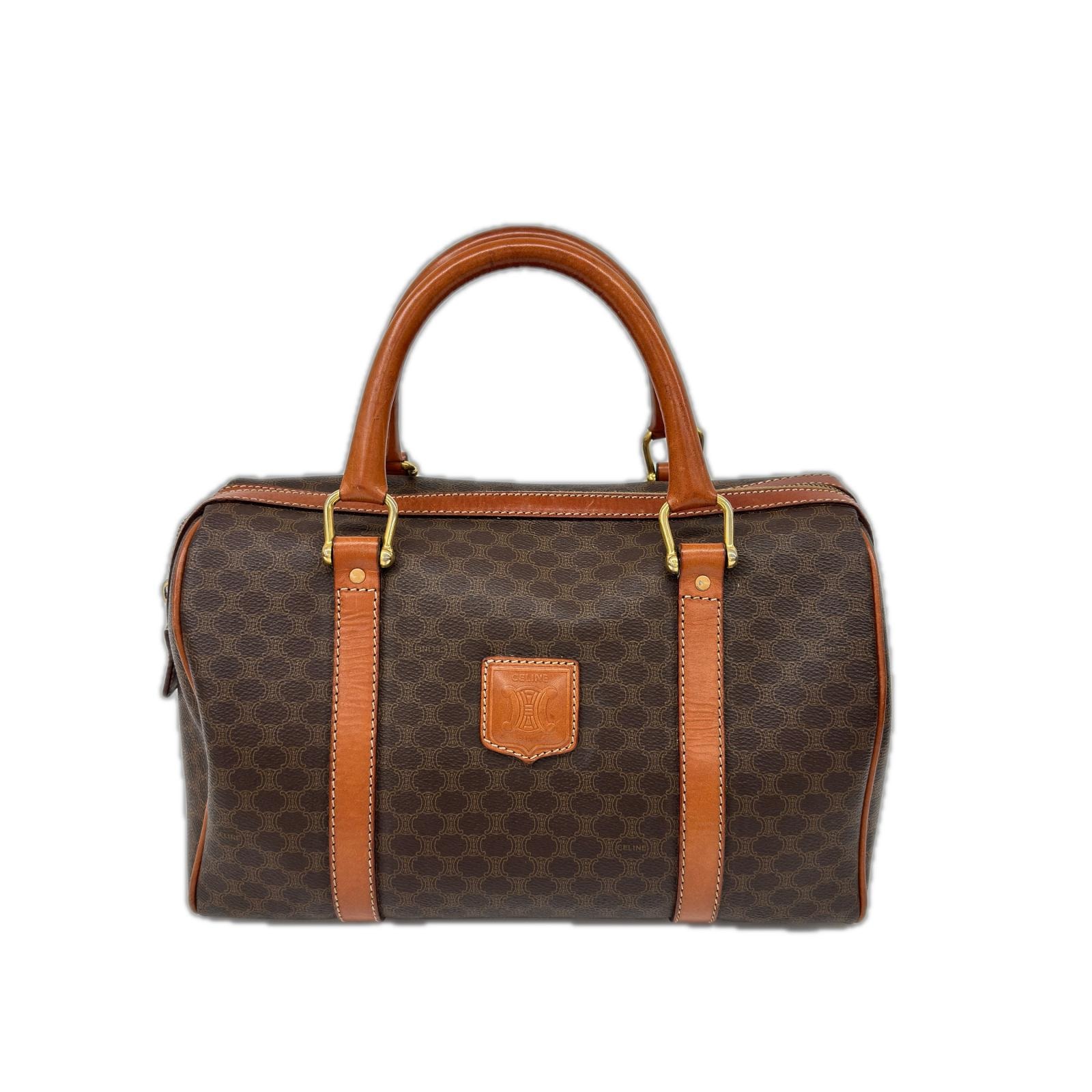 CELINE セリーヌ ハンドバッグ キズ・ヨゴレ有  M10 ブラウン