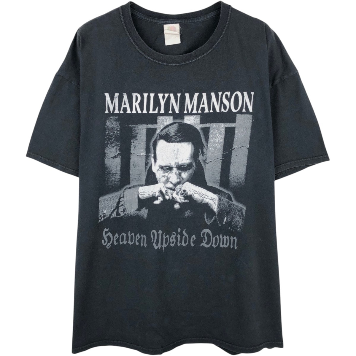 古着 フルーツオブザルーム FRUIT OF THE LOOM HD COTTON MARILYN MANSON マリリンマンソン バンドTシャツ バンT メンズXL相当/eaa658889