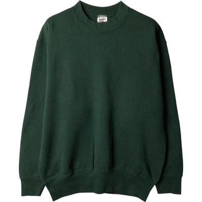 古着 90年代 フルーツオブザルーム FRUIT OF THE LOOM HEAVY 無地 ブランクスウェットシャツ トレーナー USA製 メンズM相当 ヴィンテージ/eaa545038