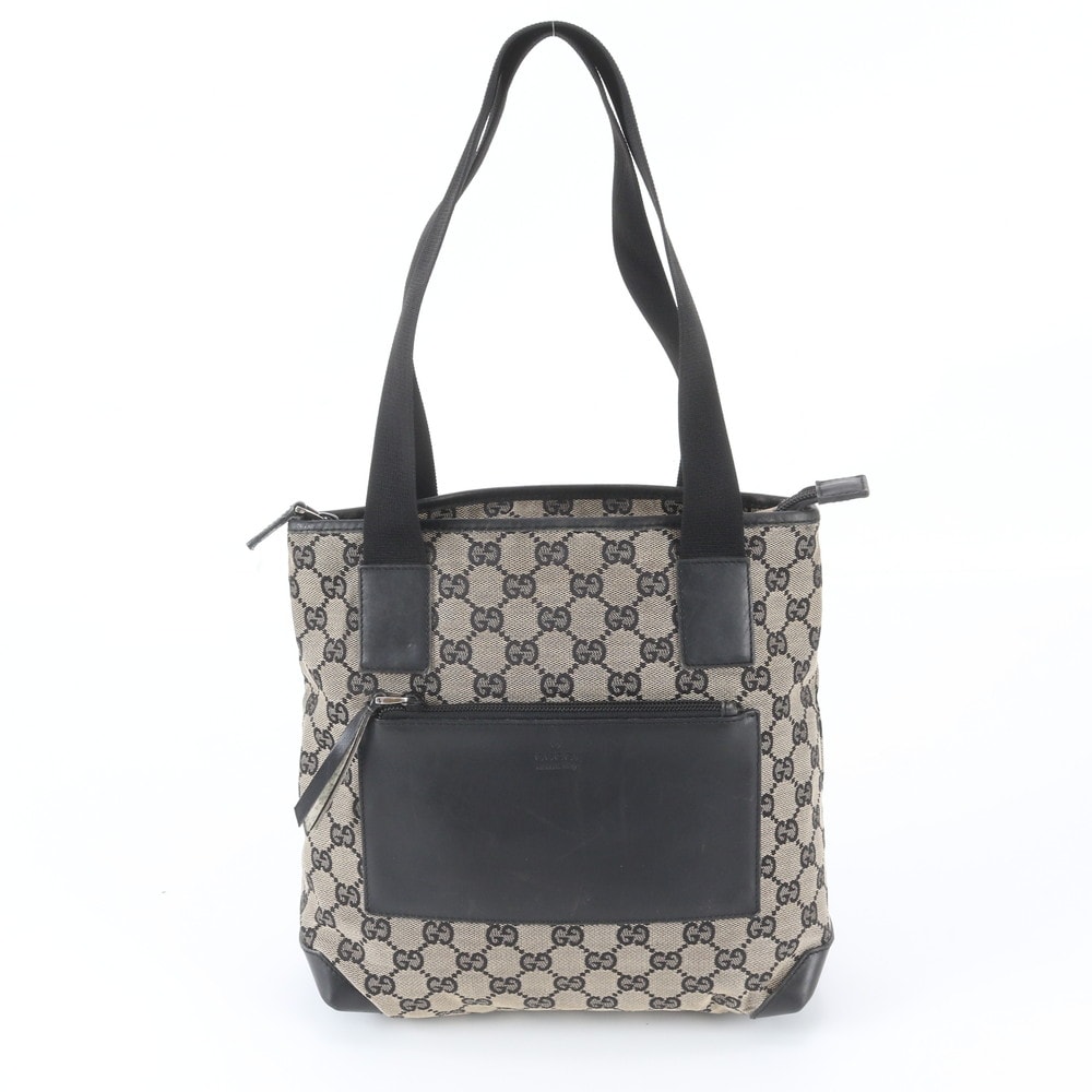 ■極美品 グッチ GGキャンバス 019 0402 トート バッグ