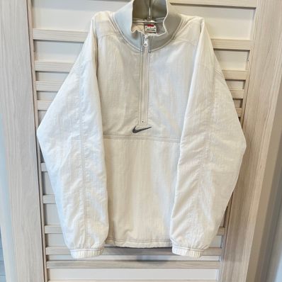 Supreme x Nike Ripstop Pullover "White"