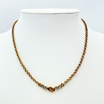 クリスチャンディオール ネックレス レディース